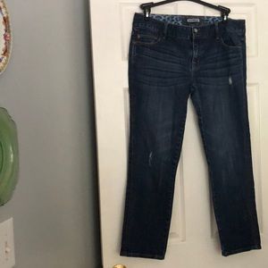 Express modern boyfriend relaxed distressed size 6